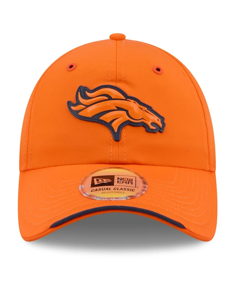 New Era Men's Orange Denver Broncos 2026 Sideline Casual Classic Adjustable Hat