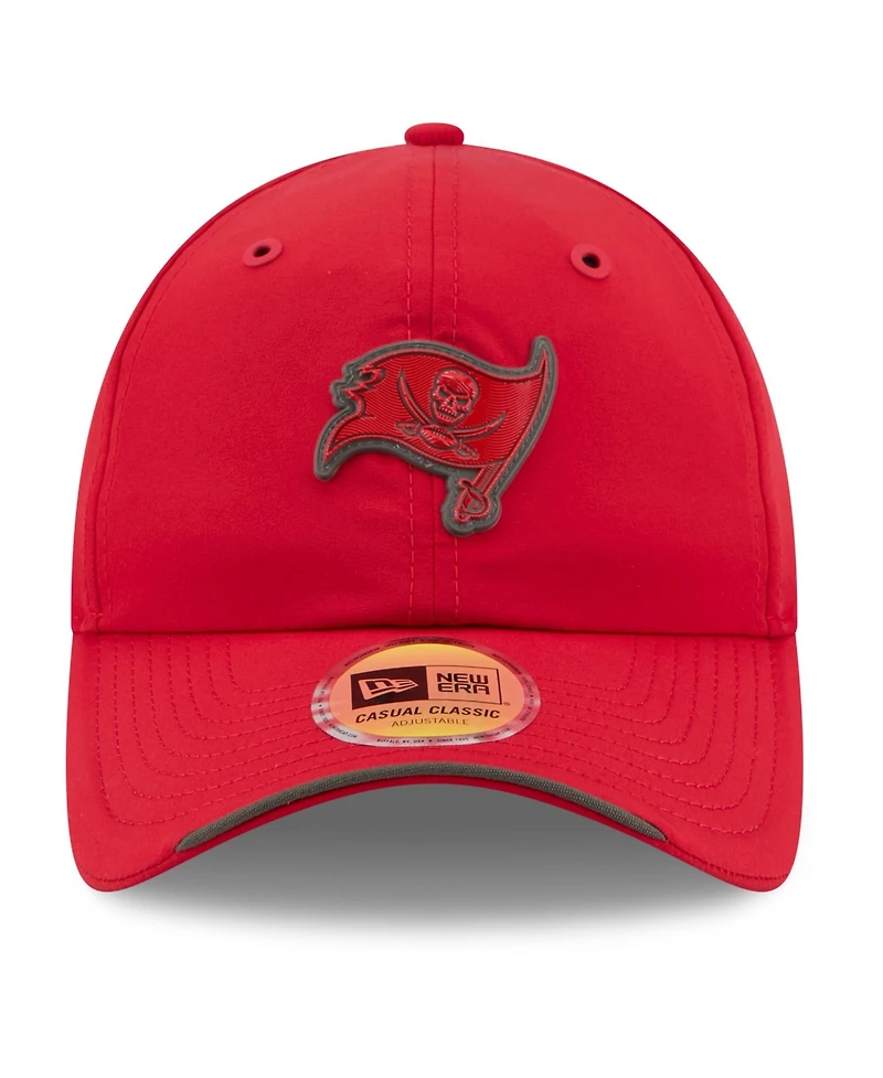 New Era Men's Red Tampa Bay Buccaneers 2026 Sideline Casual Classic Adjustable Hat