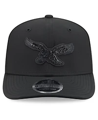 New Era Men's Black Philadelphia Eagles 2026 Sideline Throwback 9SEVENTY Adjustable Hat