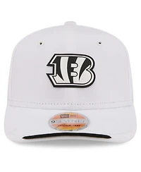 New Era Men's White Cincinnati Bengals 2026 Sideline 9SEVENTY Adjustable Hat