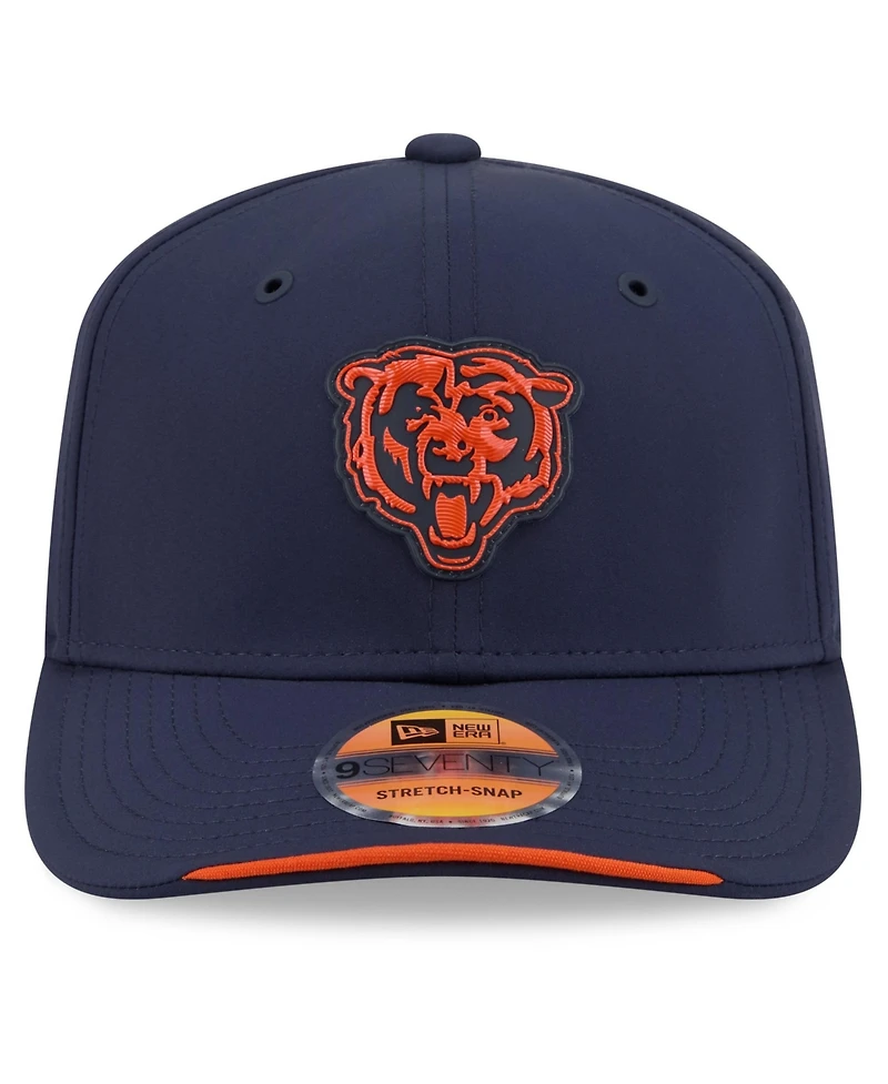 New Era Men's Navy Chicago Bears 2026 Sideline 9SEVENTY Adjustable Hat