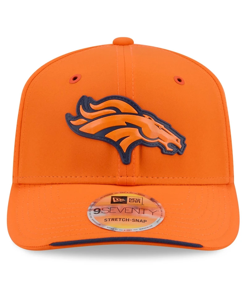 New Era Men's Orange Denver Broncos 2026 Sideline 9SEVENTY Adjustable Hat
