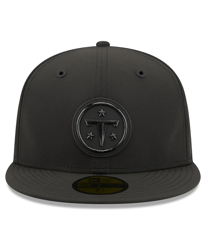 New Era Men's Black Tennessee Titans 2026 Sideline 59FIFTY Fitted Hat