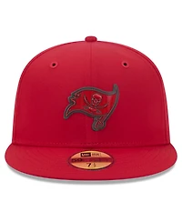 New Era Men's Red Tampa Bay Buccaneers 2026 Sideline 59FIFTY Fitted Hat