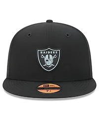 New Era Men's Black Las Vegas Raiders 2026 Sideline 59FIFTY Fitted Hat