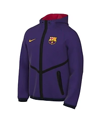 Nike Men's Blue Barcelona 2026/27 Anthem Dri-fit Full-Zip Hooded Jacket