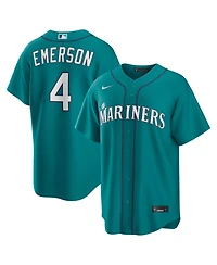 Nike Men's Colt Emerson Teal Seattle Mariners Alternate Replica Jersey