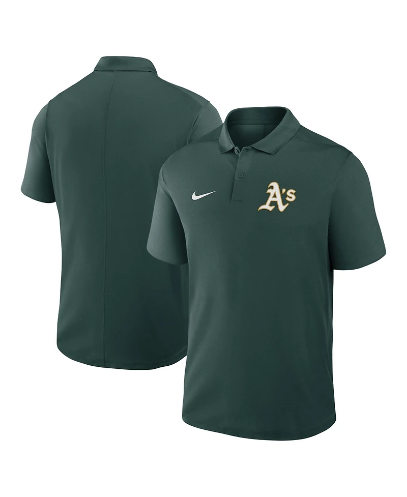 Nike Men's Green Athletics Dri-fit Victory Polo Shirt