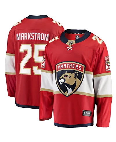 Fanatics Men's Jacob Markstrom Red Florida Panthers Home Breakaway Jersey