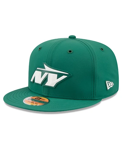 New Era Men's Green New York Jets 2026 Sideline 9FIFTY Snapback Hat