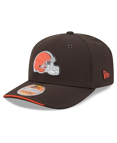 New Era Men's Brown Cleveland Browns 2026 Sideline 9SEVENTY Adjustable Hat