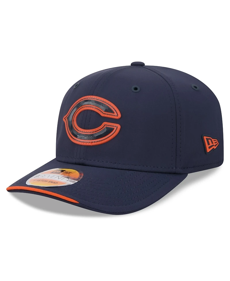 New Era Men's Navy Chicago Bears 2026 Sideline 9SEVENTY Adjustable Hat