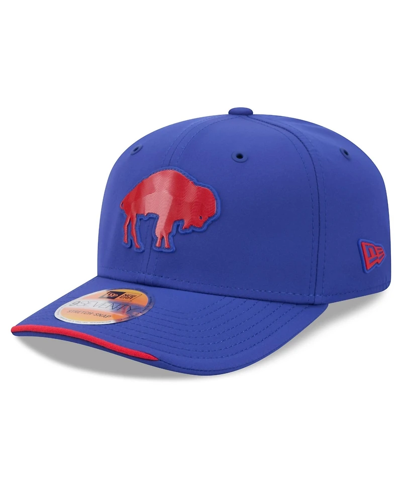 New Era Men's Royal Buffalo Bills 2026 Sideline Throwback 9SEVENTY Adjustable Hat