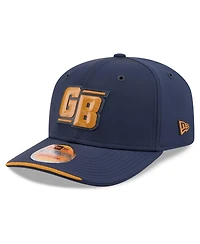 New Era Men's Blue Green Bay Packers 2026 Sideline Throwback 9SEVENTY Adjustable Hat