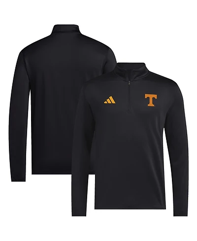 Adidas Men's Black Tennessee Volunteers 2026 Sideline Ultimate 365 Woven Quarter-Zip Pullover Sweatshirt