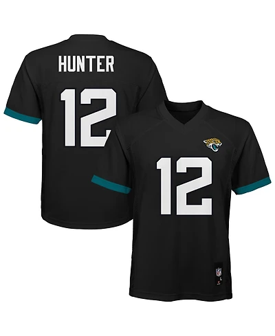 Outerstuff Big Boys and Girls Travis Hunter Black Jacksonville Jaguars Replica Jersey