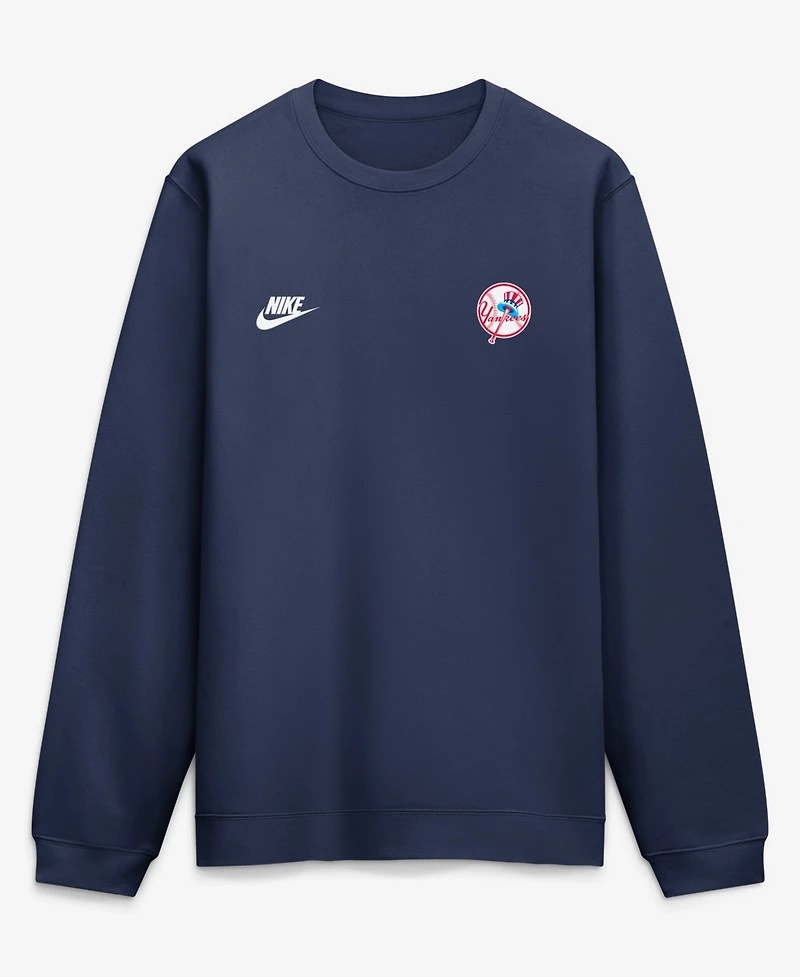 Nike Men's Navy New York Yankees Cooperstown Diamond Sweatshirt