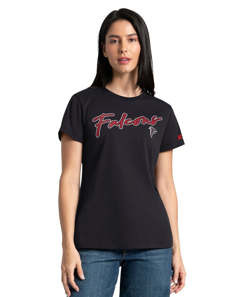 Starter Women's 2-piece Red/Black Atlanta Falcons T-Shirt