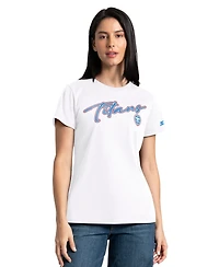 Starter Women's 2-piece Light Blue/White Tennessee Titans T-Shirt