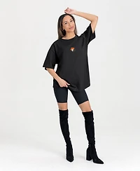 Gameday Couture Women's Black Oklahoma State Cowboys Oversized Back at Ya T-Shirt