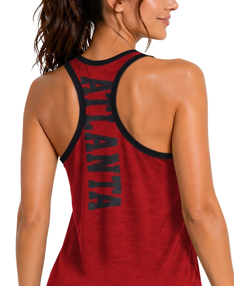 G-iii 4Her by Carl Banks Women's Red Atlanta Falcons Tater Ii Racerback Tank Top