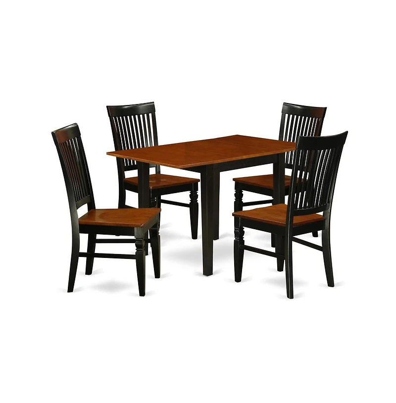 East West Furniture Dining Room Set