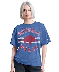 Starter Women's Royal Buffalo Bills Jump Shot Boyfriend Tri-Blend T-Shirt