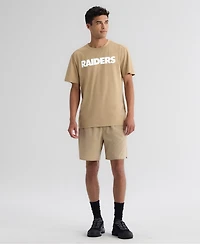 Fanatics Men's Tan Las Vegas Raiders Clutch T-Shirt