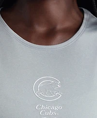 Fanatics Women's Gray Chicago Cubs Clutch Tank Top