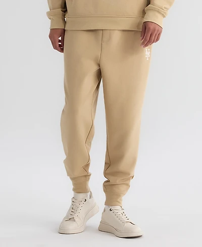 Fanatics Men's Khaki New York Mets Clutch Fleece Tri-Blend Joggers