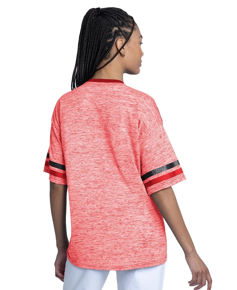 G-iii 4Her by Carl Banks Women's Red Arizona Diamondbacks Off-Season Oversized Top