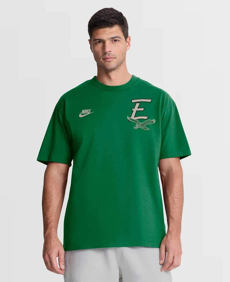Nike Men's Kelly Green Philadelphia Eagles Night Primary Max90 T-Shirt