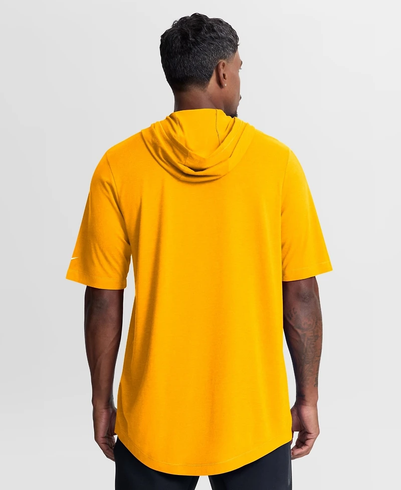 Nike Men's Gold Green Bay Packers Tri-Blend Hooded T-Shirt