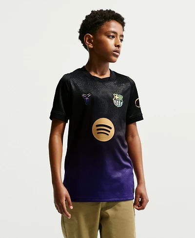 Nike Big Boys and Girls Purple Barcelona 2026/27 Away Stadium Replica Jersey