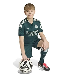 Adidas Big Boys and Girls Green Real Madrid 2026/27 Away Replica Jersey