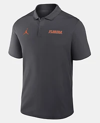 Jordan Men's Anthracite Florida Gators Dri-fit Victory Polo Shirt