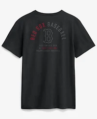 Nike Men's Black Boston Red Sox Split Logo T-Shirt