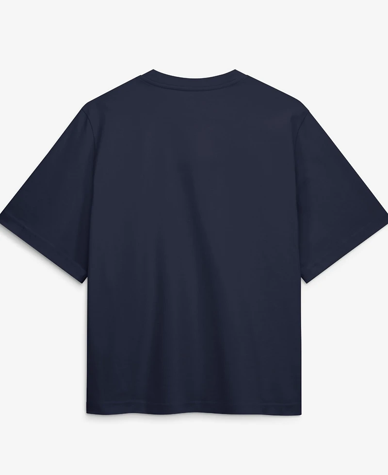 Nike Women's Navy Auburn Tigers Arch Logo Boxy T-Shirt