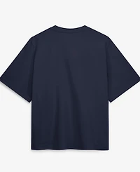 Nike Women's Navy Auburn Tigers Arch Logo Boxy T-Shirt