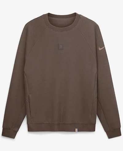 Nike Men's Brown Minnesota Vikings Full Defense Dri-fit Primary Sweatshirt