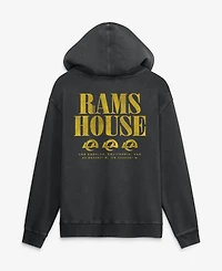 Fanatics Men's Black Los Angeles Rams Relaxed Intense Rivalry French Terry Hoodie