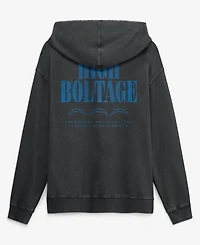 Fanatics Men's Black Los Angeles Chargers Relaxed Intense Rivalry French Terry Hoodie