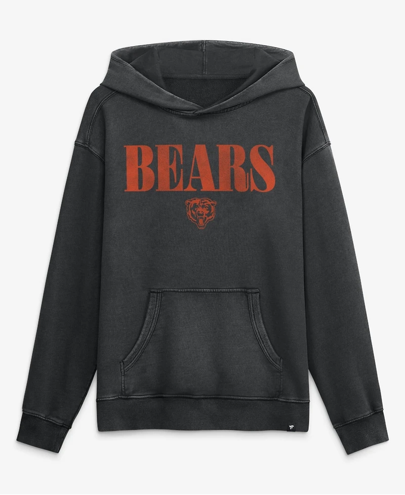 Fanatics Men's Black Chicago Bears Relaxed Intense Rivalry French Terry Hoodie