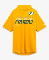 Nike Men's Gold Green Bay Packers Tri-Blend Hooded T-Shirt