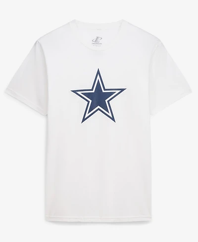 Logo Athletic Men's White Dallas Cowboys Primary T-Shirt