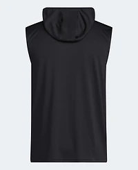 Adidas Men's Black Nebraska Huskers D4T Sleeveless Hoodie
