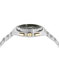 Ferragamo Men's Silver Stainless Steel Chronograph Bracelet Watch 42mm