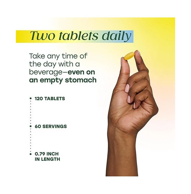 MegaFood Turmeric Strength for Whole Body, 120 Tabs