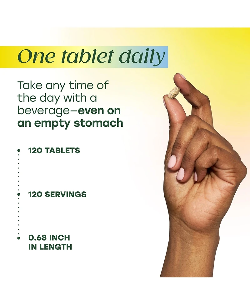 MegaFood Women's 55+ One Daily Multivitamin ,120 Tabs