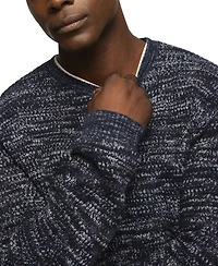 Lucky Brand Men's Marled Regular-Fit Crewneck Sweater